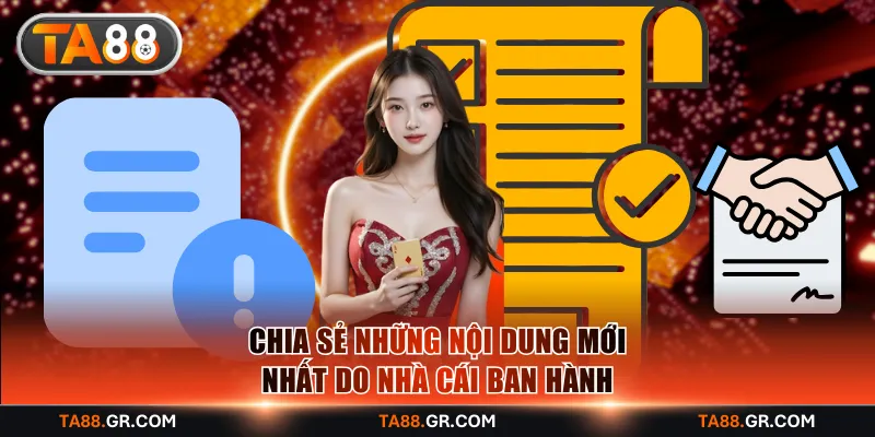 Chia sẻ những nội dung mới nhất do nhà cái ban hành