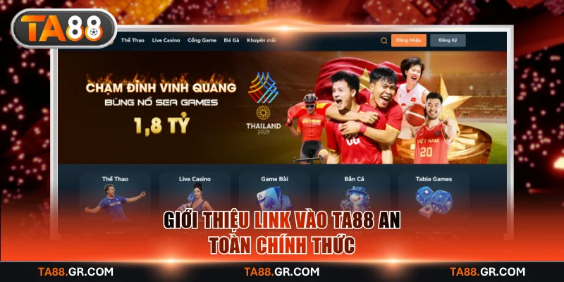 Giới thiệu link vào TA88 an toàn chính thức